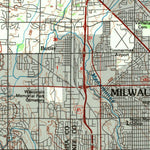 United States Geological Survey Oconomowoc, WI (1991, 100000-Scale) digital map