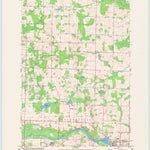 United States Geological Survey Oconto Falls North, WI (1974, 24000-Scale) digital map