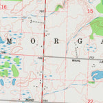 United States Geological Survey Oconto Falls South, WI (1974, 24000-Scale) digital map