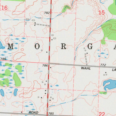 United States Geological Survey Oconto Falls South, WI (1974, 24000-Scale) digital map