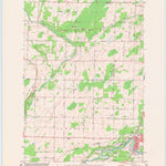 United States Geological Survey Oconto West, WI (1974, 24000-Scale) digital map