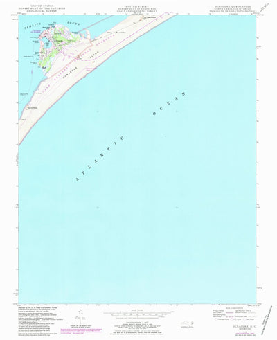 United States Geological Survey Ocracoke, NC (1948, 24000-Scale) digital map