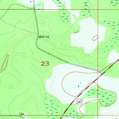 United States Geological Survey Octahatchee, FL-GA (1956, 24000-Scale) digital map