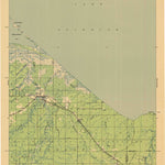 United States Geological Survey Odanah, WI (1945, 48000-Scale) digital map
