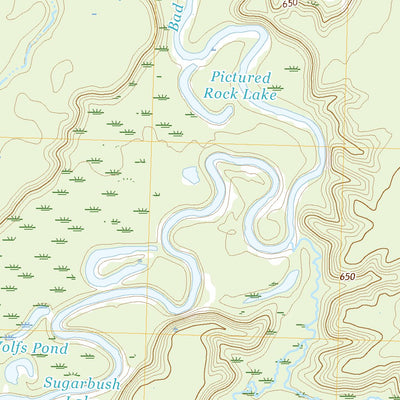United States Geological Survey Odanah, WI (2022, 24000-Scale) digital map