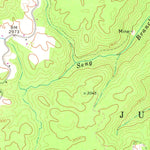 United States Geological Survey Odd, WV (1968, 24000-Scale) digital map