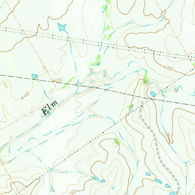 United States Geological Survey Odds, TX (1966, 24000-Scale) digital map