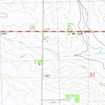 United States Geological Survey Odebolt East, IA (1980, 24000-Scale) digital map