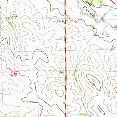 United States Geological Survey Odebolt West, IA (1980, 24000-Scale) digital map