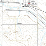 United States Geological Survey Odebolt West, IA (2022, 24000-Scale) digital map
