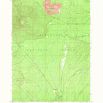 United States Geological Survey Odell Butte, OR (1967, 24000-Scale) digital map