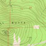 United States Geological Survey Odell Butte, OR (1967, 24000-Scale) digital map