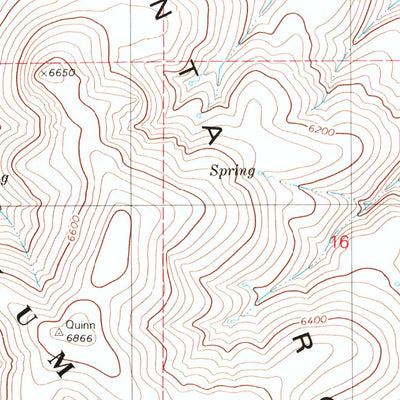 United States Geological Survey Odell Mountain, NV-OR (1980, 24000-Scale) digital map
