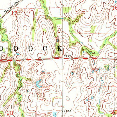 United States Geological Survey Odell, NE-KS (1970, 24000-Scale) digital map