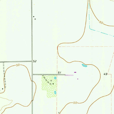 United States Geological Survey Odem, TX (1969, 24000-Scale) digital map