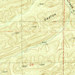 United States Geological Survey Oden, AR (1985, 24000-Scale) digital map