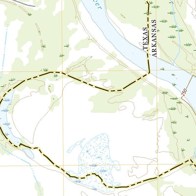 United States Geological Survey Oden, AR (2020, 24000-Scale) digital map
