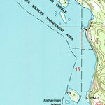 United States Geological Survey Oden Bay, ID (1996, 24000-Scale) digital map