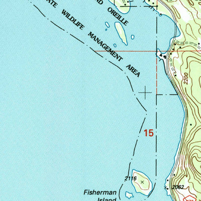 United States Geological Survey Oden Bay, ID (1996, 24000-Scale) digital map
