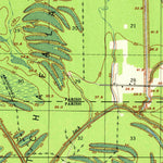 United States Geological Survey Odenburg, LA (1955, 62500-Scale) digital map