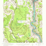 United States Geological Survey Odenburg, LA (1970, 62500-Scale) digital map