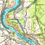 United States Geological Survey Odenburg, LA (1970, 62500-Scale) digital map
