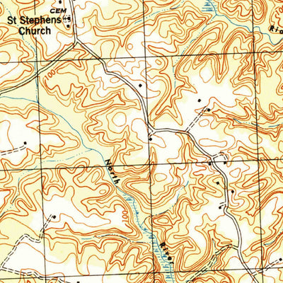 United States Geological Survey Odenton, MD (1944, 31680-Scale) digital map