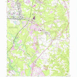 United States Geological Survey Odenton, MD (1957, 24000-Scale) digital map