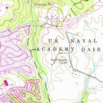 United States Geological Survey Odenton, MD (1957, 24000-Scale) digital map