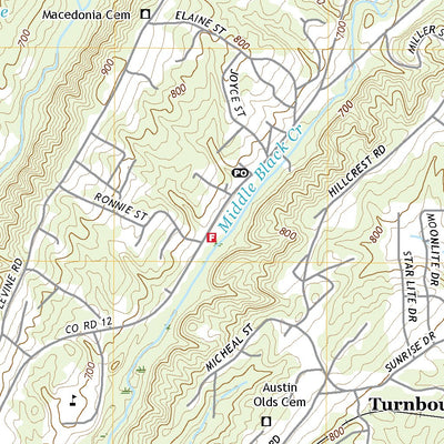 United States Geological Survey Odenville, AL (2020, 24000-Scale) digital map
