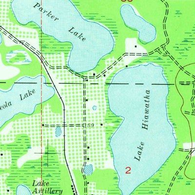 United States Geological Survey Odessa, FL (1943, 24000-Scale) digital map