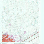 United States Geological Survey Odessa NE, TX (1964, 24000-Scale) digital map