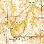 United States Geological Survey Odessa North, MO (1950, 24000-Scale) digital map