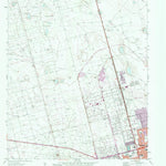 United States Geological Survey Odessa NW, TX (1964, 24000-Scale) digital map
