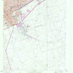 United States Geological Survey Odessa SE, TX (1964, 24000-Scale) digital map