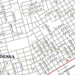 United States Geological Survey Odessa SW, TX (2022, 24000-Scale) digital map