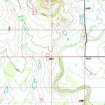 United States Geological Survey Odetta, OK (1991, 24000-Scale) digital map