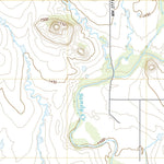 United States Geological Survey Odetta, OK (2022, 24000-Scale) digital map