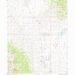 United States Geological Survey Odgers Ranch, NV (1984, 24000-Scale) digital map