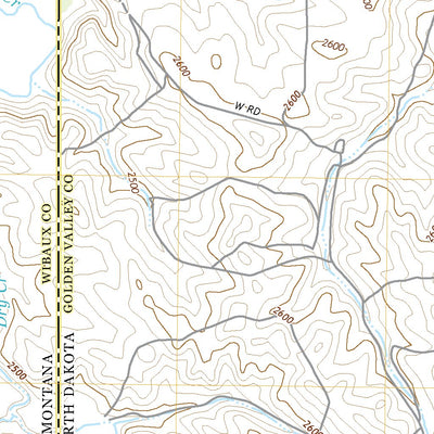 United States Geological Survey Odland Dam NE, MT (2020, 24000-Scale) digital map