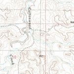United States Geological Survey Odland Dam NW, MT (1982, 24000-Scale) digital map