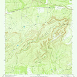 United States Geological Survey Odlaw, TX (1974, 24000-Scale) digital map