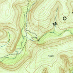 United States Geological Survey Odlaw, TX (1974, 24000-Scale) digital map
