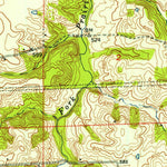 United States Geological Survey Odon, IN (1950, 24000-Scale) digital map