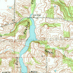 United States Geological Survey Odon, IN (1974, 24000-Scale) digital map