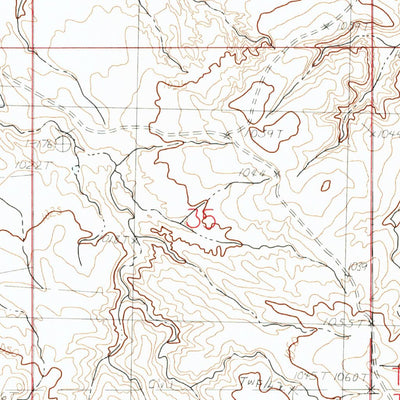 United States Geological Survey Oelrichs, SD (1982, 25000-Scale) digital map