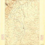 United States Geological Survey Oelrichs, SD-NE (1896, 125000-Scale) digital map