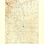 United States Geological Survey Oelrichs, SD-NE (1900, 125000-Scale) digital map