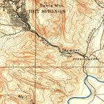 United States Geological Survey Oelrichs, SD-NE (1900, 125000-Scale) digital map