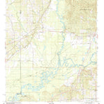 United States Geological Survey Ofahoma, MS (1989, 24000-Scale) digital map
